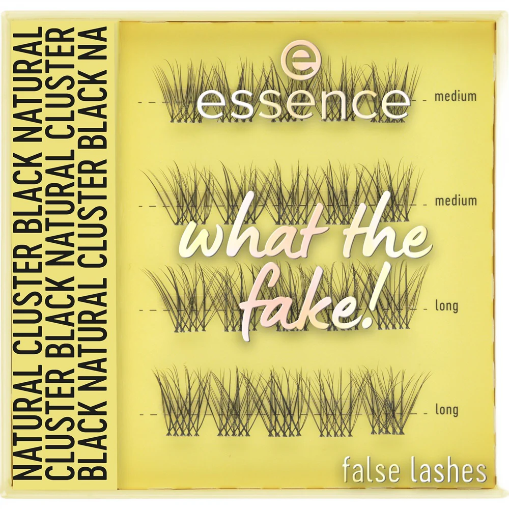 What The Fake! False Lashes sztuczne do rzęsy z klejem do rzęs 20szt - Image 8