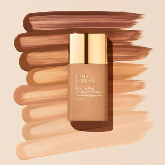Double Wear Sheer Long-Wear Foundation SPF20 długotrwały  półprzezroczysty matowy podkład do twarzy - Image 5