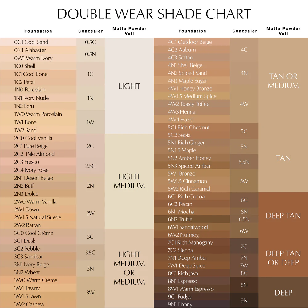 Double Wear Stay-in-Place Makeup SPF10 długotrwały podkład matujący 30ml - Image 32