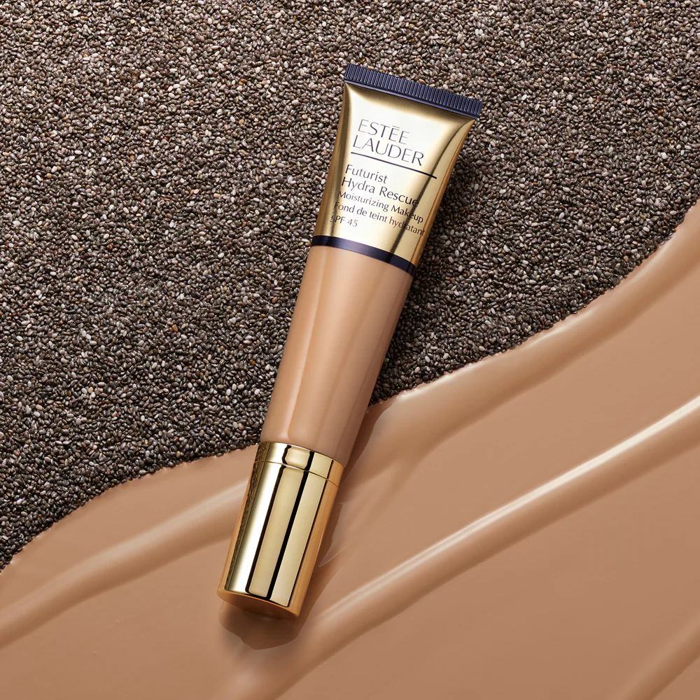 Futurist Hydra Rescue Moisturizing Makeup SPF45 długotrwały kryjący rozświetlający podkład do twarzy 35ml - Image 7