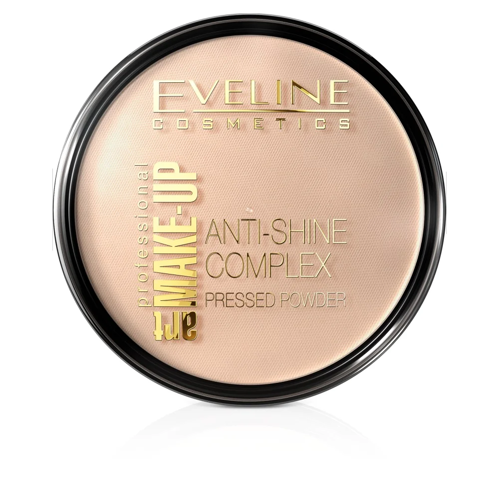 Art Make Up Anti-Shine Complex Pressed Powder matujący puder mineralny z jedwabiem 14g