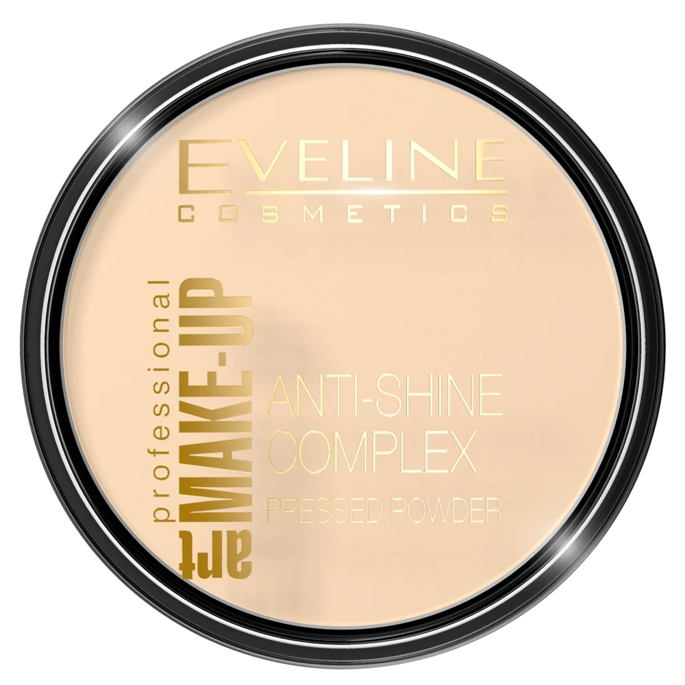 Art Make Up Anti-Shine Complex Pressed Powder matujący puder mineralny z jedwabiem 14g - Image 2