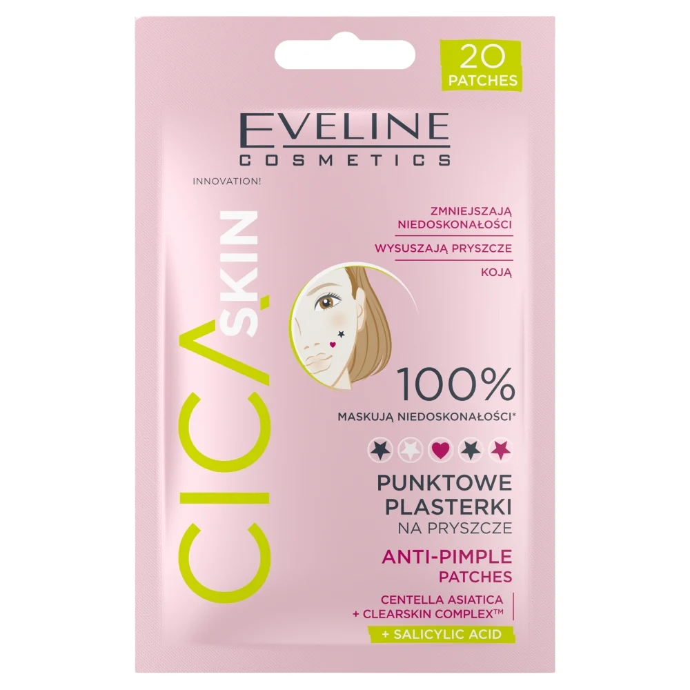 Cica Skin punktowe plasterki na pryszcze 20szt.