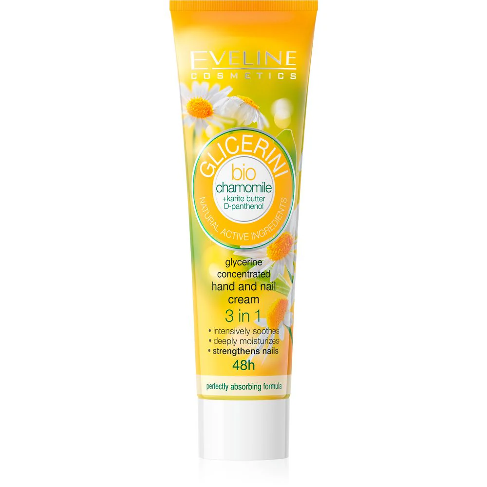 Glicerini glicerynowy skoncentrowany krem do rąk i paznokci Bio Rumianek 100ml