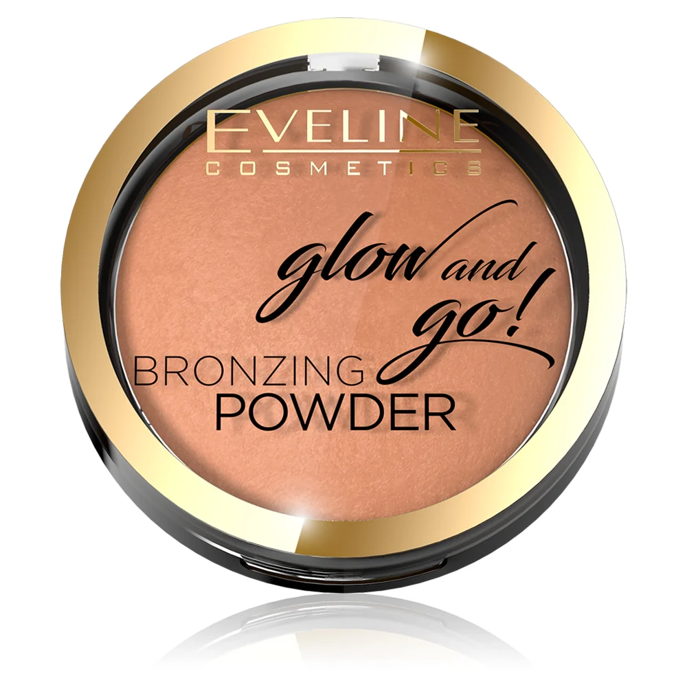 Glow And Go! Bronzing Powder puder brązujący w kamieniu