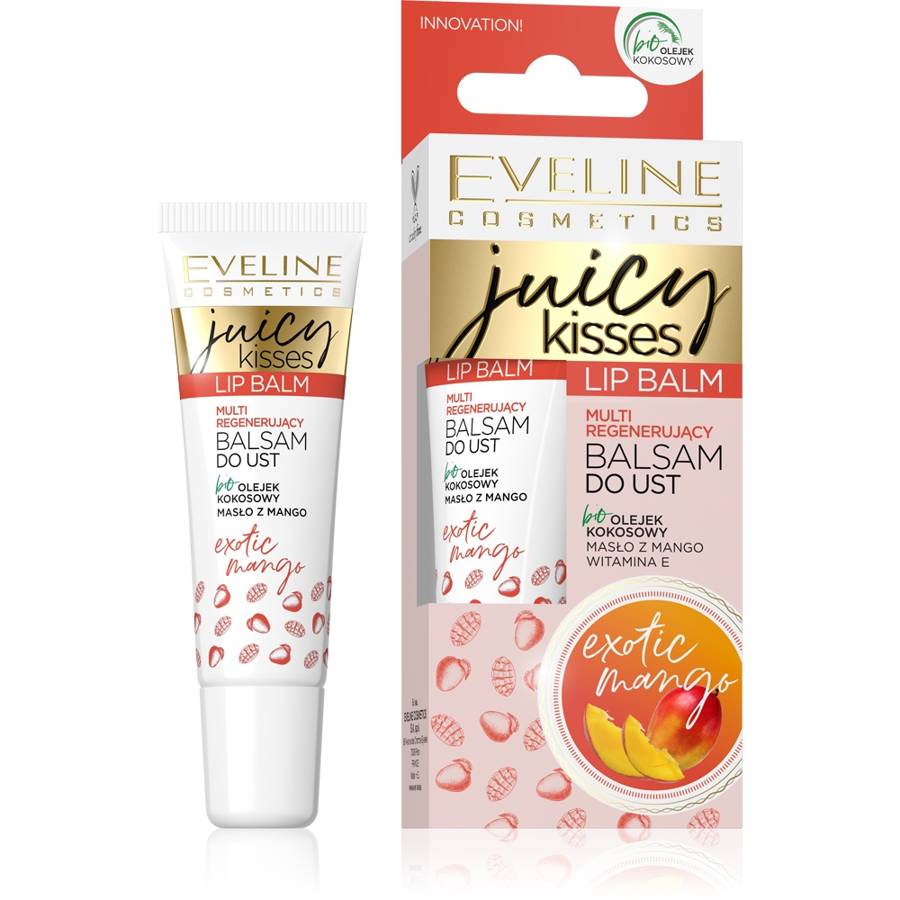 Juicy Kisses Lip Balm multi regenerujący balsam do ust Exotic Mango 12ml