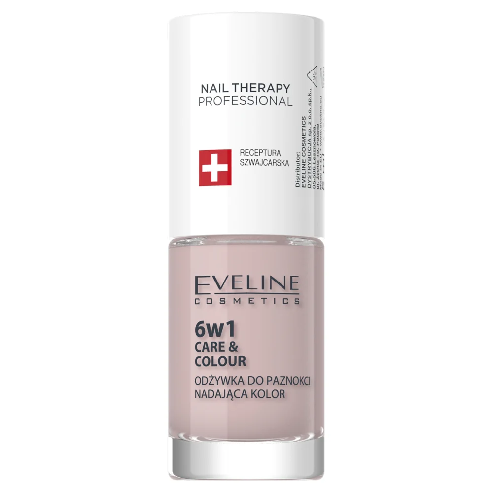 Nail Therapy Professional 6w1 Care & Colour skoncentrowana odżywka do paznokci nadająca kolor Latte 5ml - Image 2