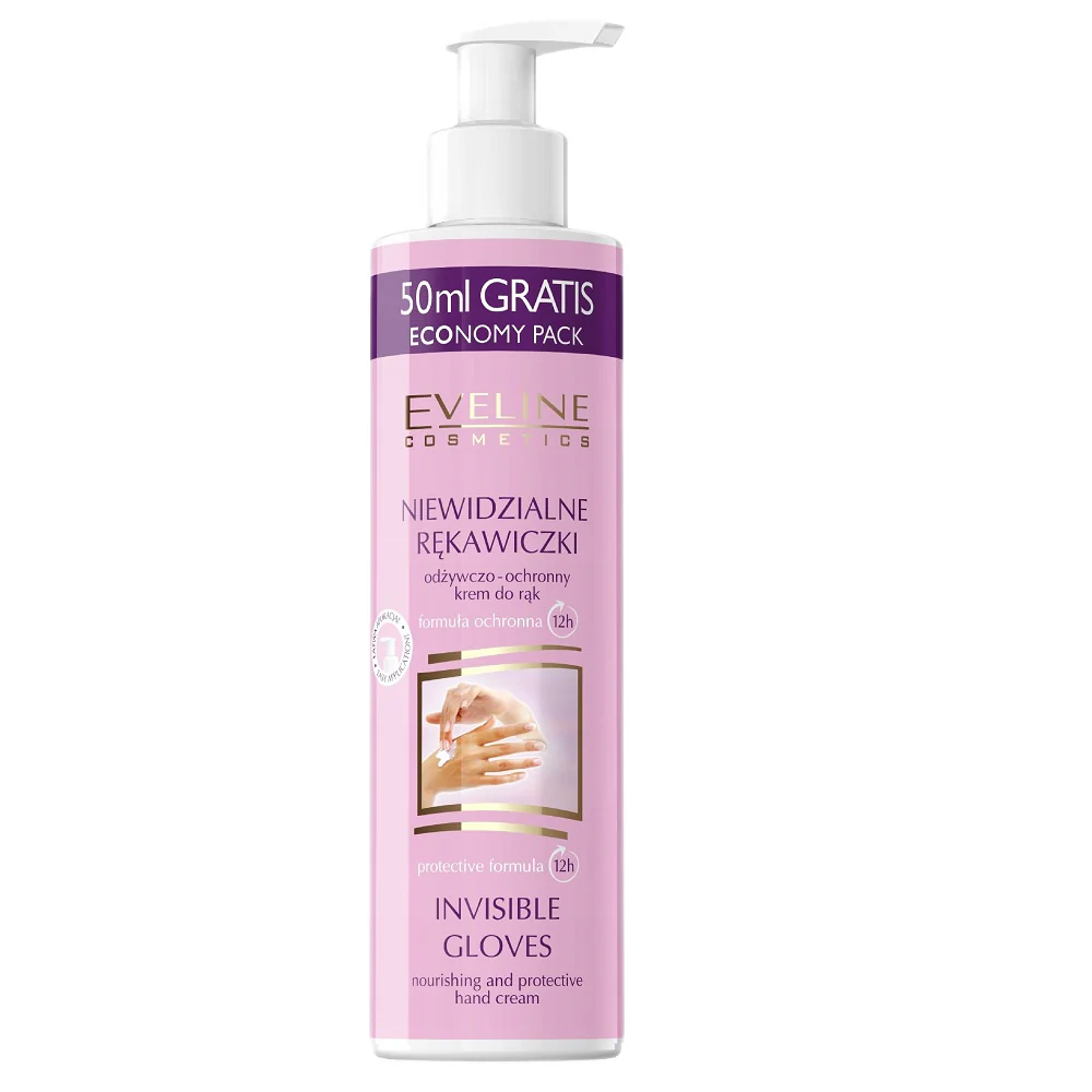 Niewidzialne Rękawiczki odżywczo-ochronny krem do rąk 245ml