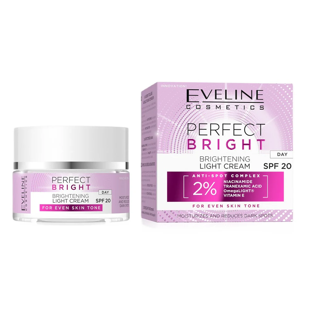 Perfect Bright rozjaśniający lekki krem na dzień SPF20 50ml