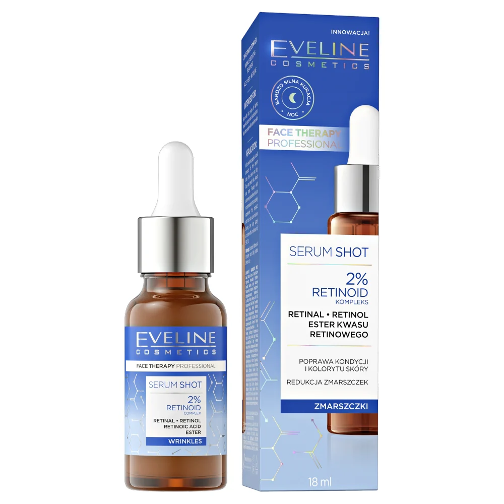 Serum Shot kuracja redukująca zmarszczki z 2% kompleksem retinoidów 18ml
