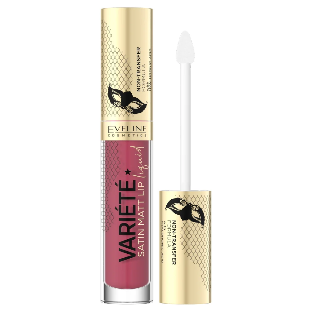 Variete Satin Matt Lip Liquid pomadka w płynie z kwasem hialuronowym 4.5ml - Image 6
