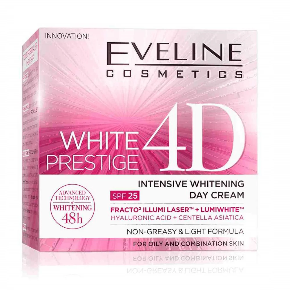 White Prestige 4D Whitening Day Cream wybielający krem na dzień 50ml - Image 2