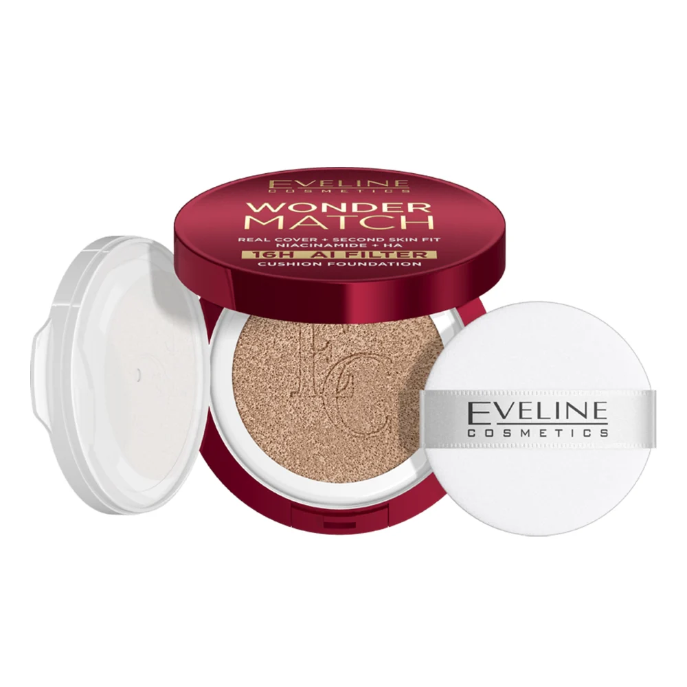 Wonder Match kryjący podkład cushion z niacynamidem i kwasem hialuronowym 15g