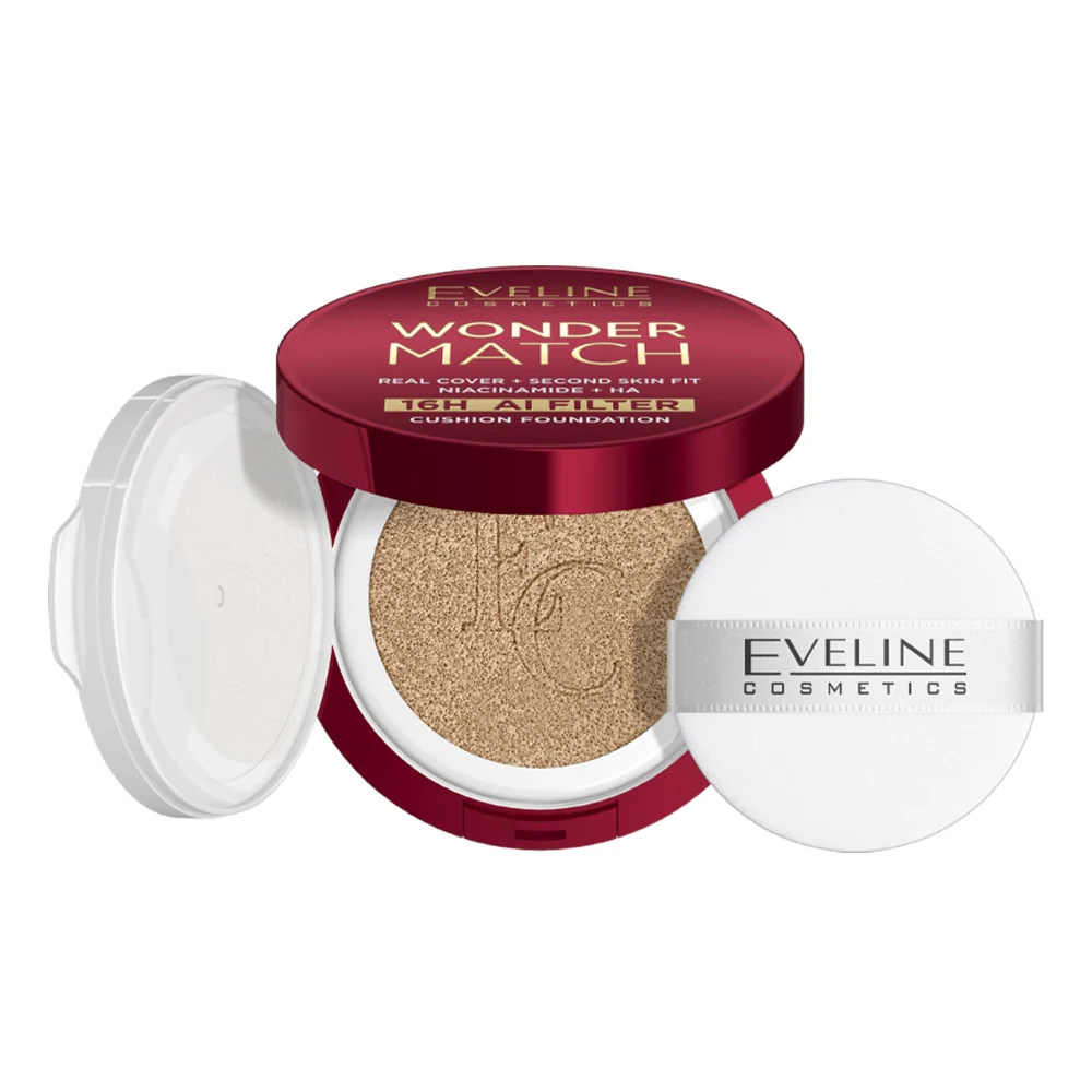 Wonder Match kryjący podkład cushion z niacynamidem i kwasem hialuronowym 15g - Image 7