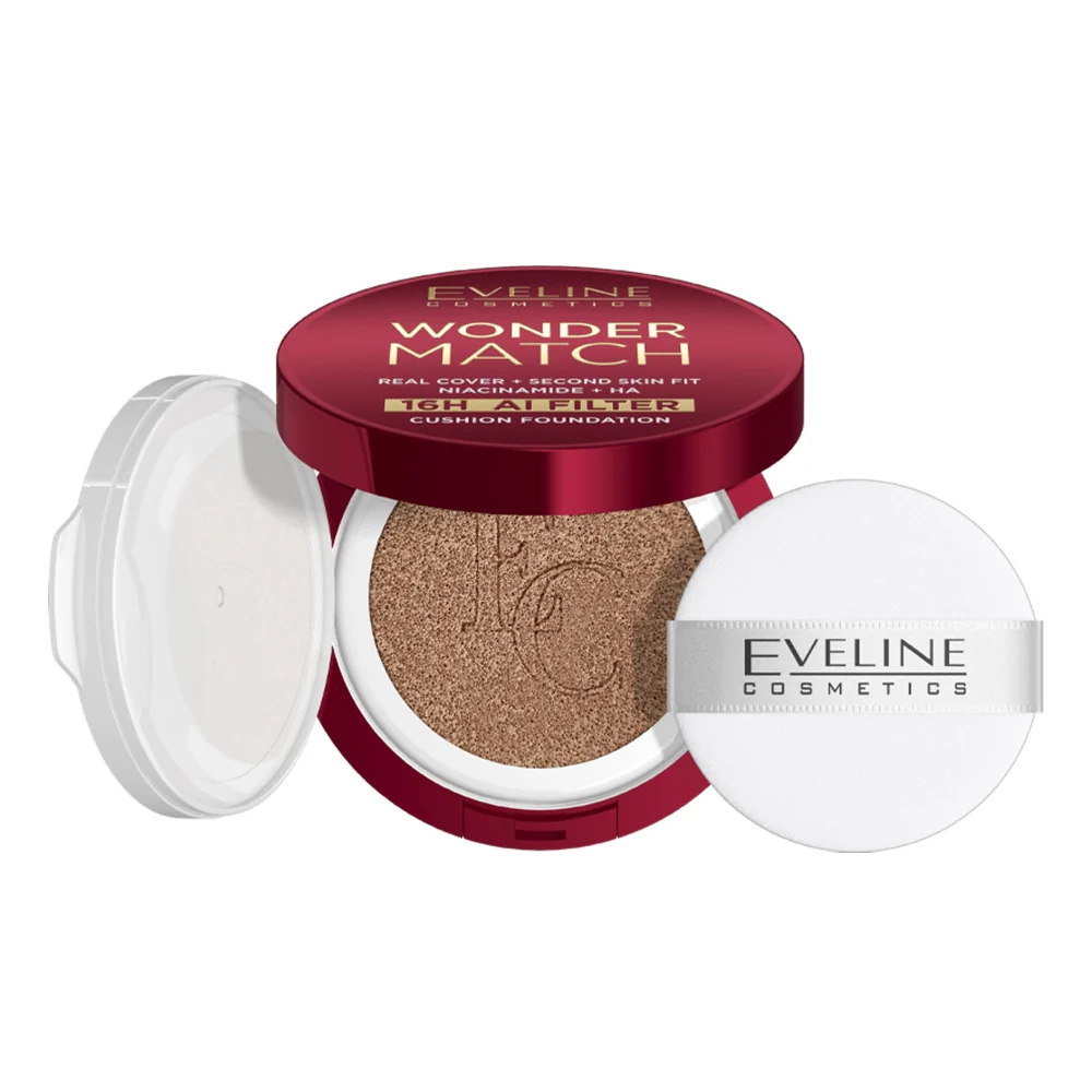 Wonder Match kryjący podkład cushion z niacynamidem i kwasem hialuronowym 15g - Image 9