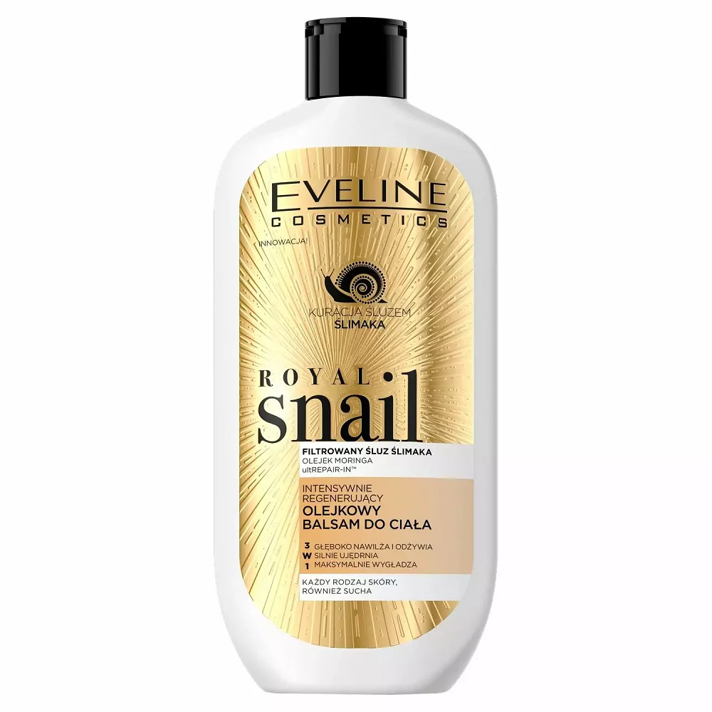 Royal Snail intensywnie regenerujący olejkowy balsam do ciała 350ml