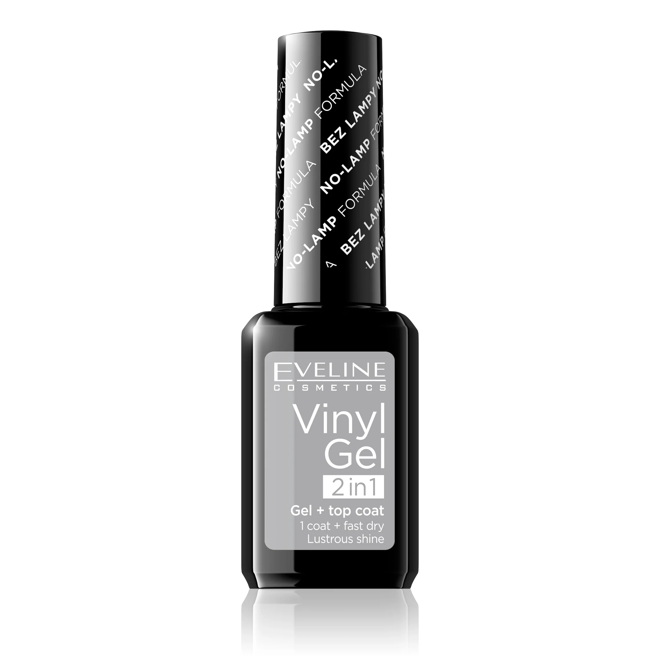 Vinyl Gel winylowy lakier do paznokci+top coat 2w1 201 12ml