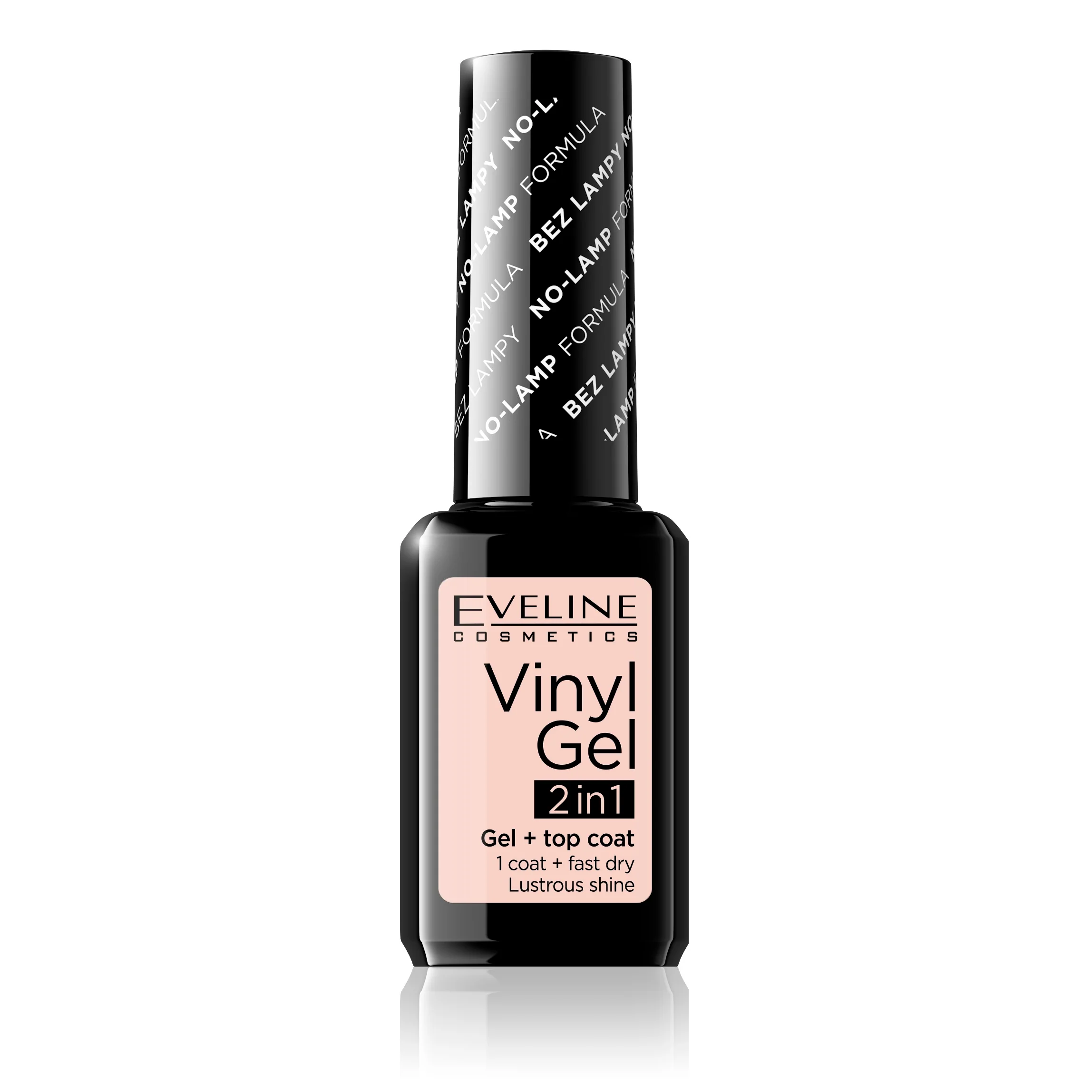 Vinyl Gel winylowy lakier do paznokci+top coat 2w1 202 12ml