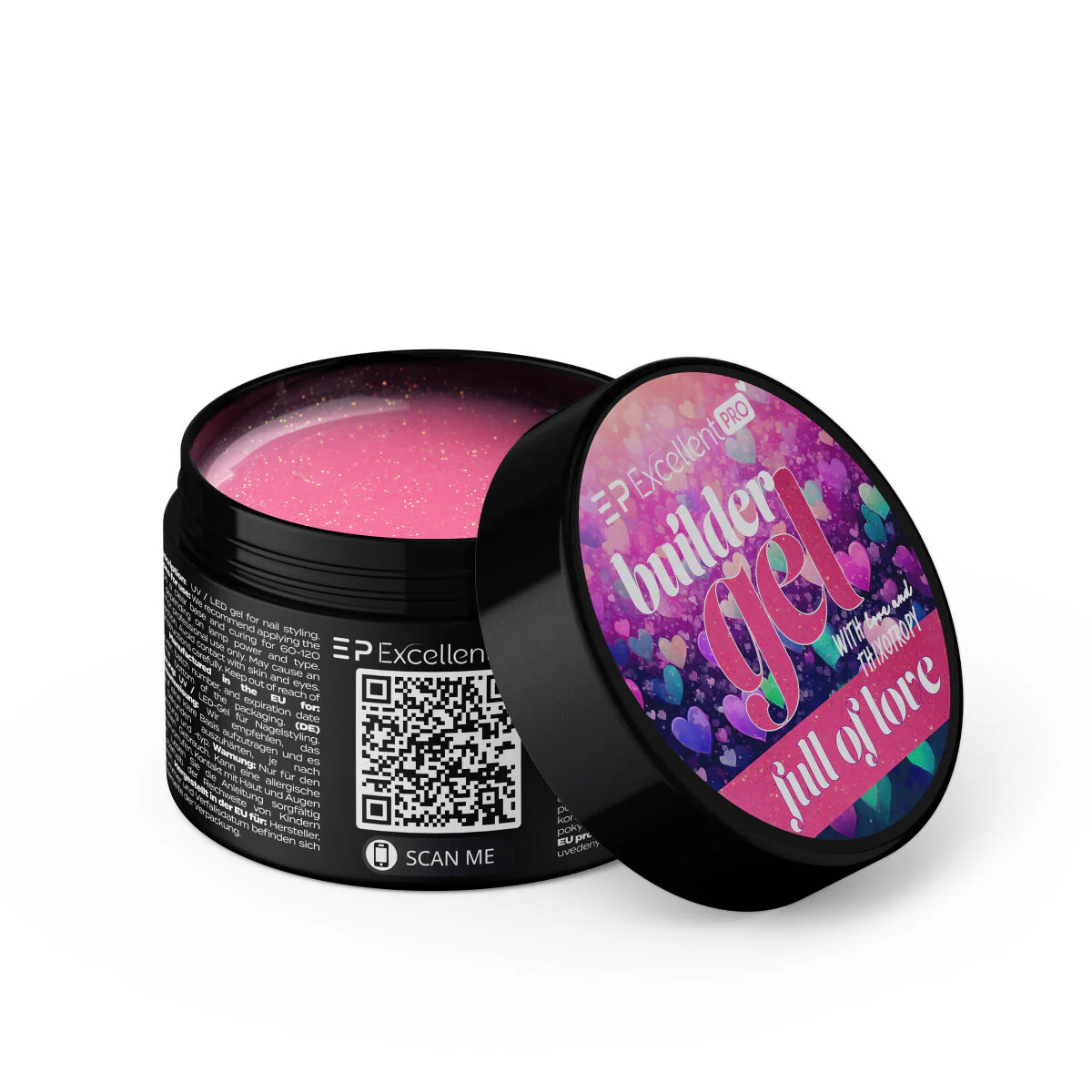 Builder Gel Thixotropy With Effect żel budujący 50g - Image 2