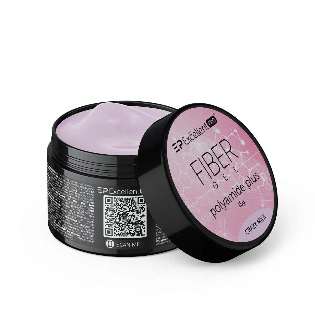 Fiber Gel Polyamide Plus żel budujący 15g