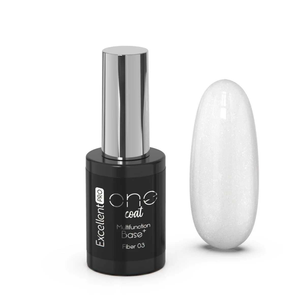 One Coat Multifunction Fiber Base baza hybrydowa z włóknami Sparkling Snow 11g