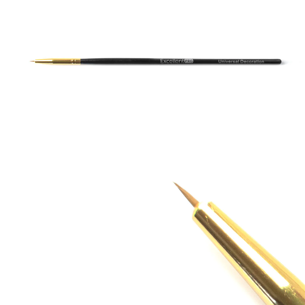 Pędzelek do zdobień 3mm Black - Image 2