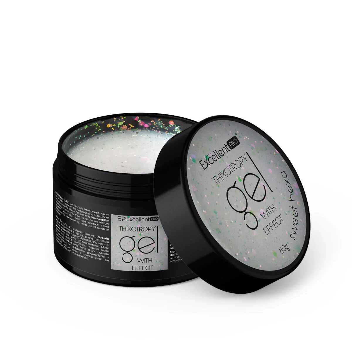 Thixotropy Gel With Effect żel budujący 50g
