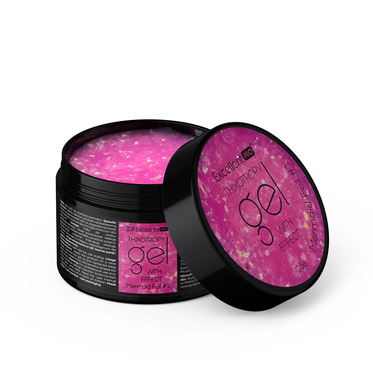 Thixotropy Gel With Effect żel budujący 15g - Image 2