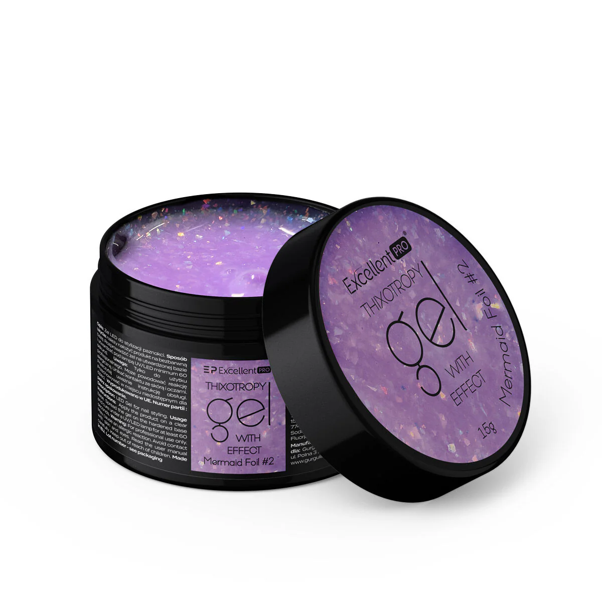 Thixotropy Gel With Effect żel budujący 15g - Image 3
