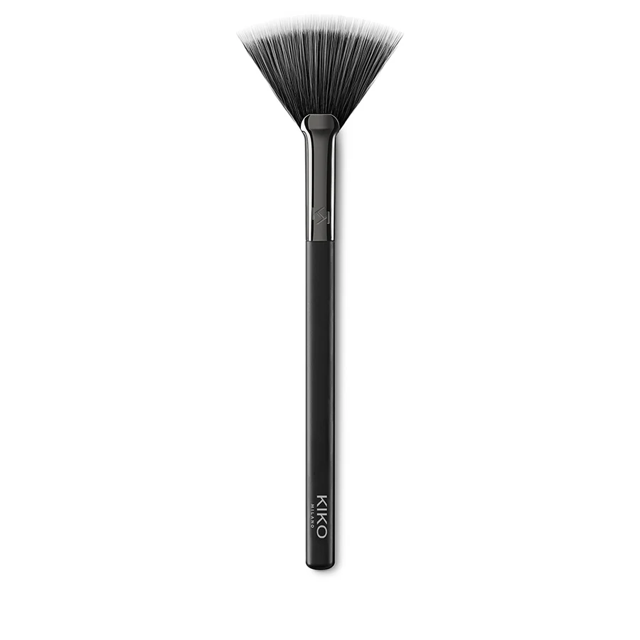 Face 12 Powder Fan Brush pędzel w kształcie wachlarza do nakładania kosmetyków w pudrze