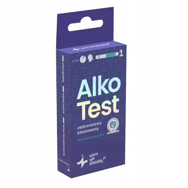 Alkotest jednorazowy 1szt