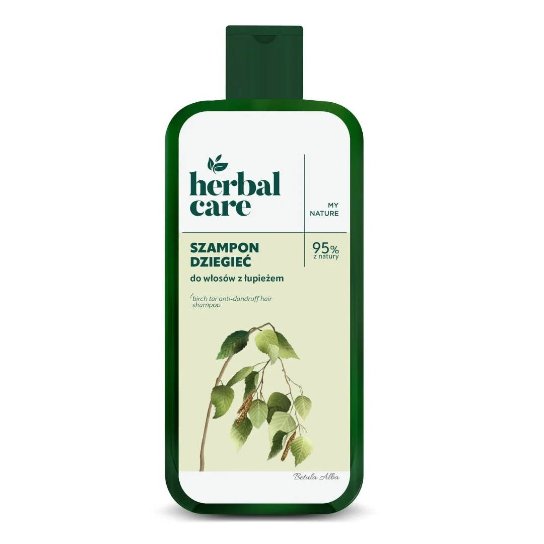Herbal Care szampon do włosów z łupieżem Dziegieć 330ml
