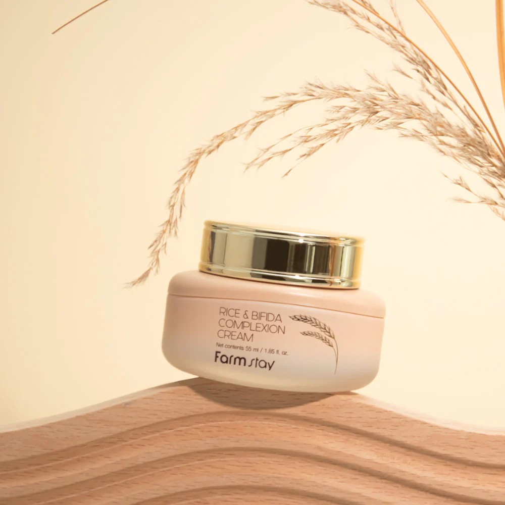 Rice & Bifida Complexion Cream nawilżająco-odżywczy krem do twarzy z ryżem i fermentami 55ml - Image 3