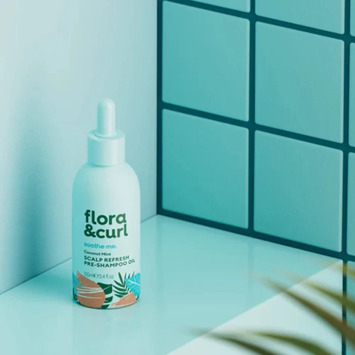 Coconut Mint Scalp Refresh Pre-Shampoo Oil odświeżający olejek do włosów kręconych 100ml - Image 3