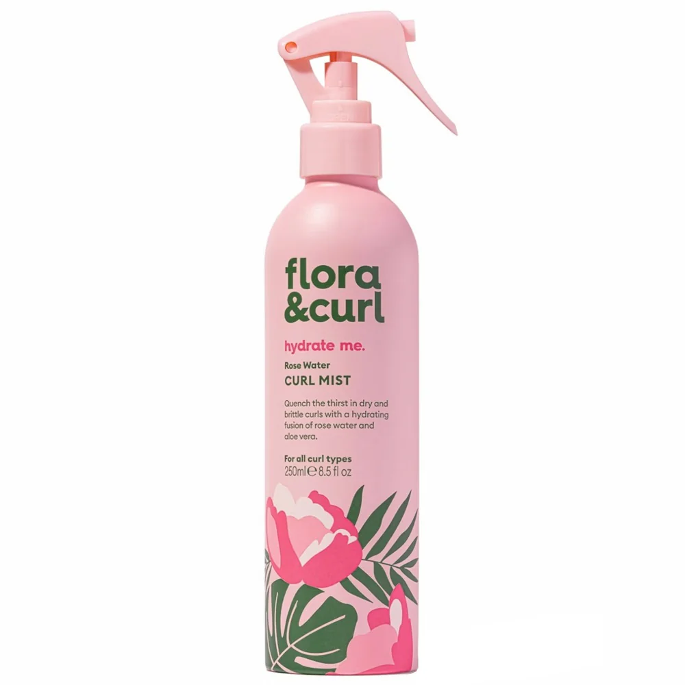 Rose Water Curl Mist nawilżająca mgiełka do włosów kręconych 250ml