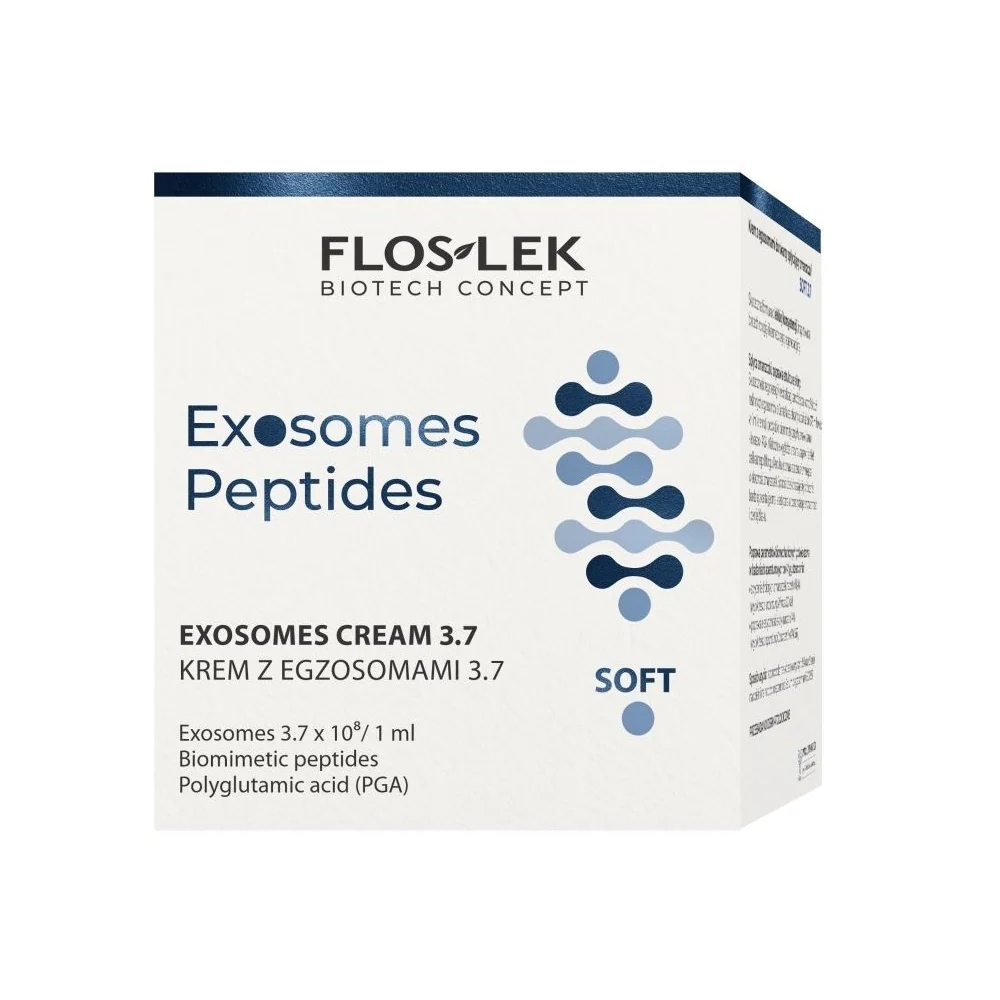 Exosomes Peptides krem z egzosomami 3.7 spłycający zmarszczki SOFT 50ml - Image 3