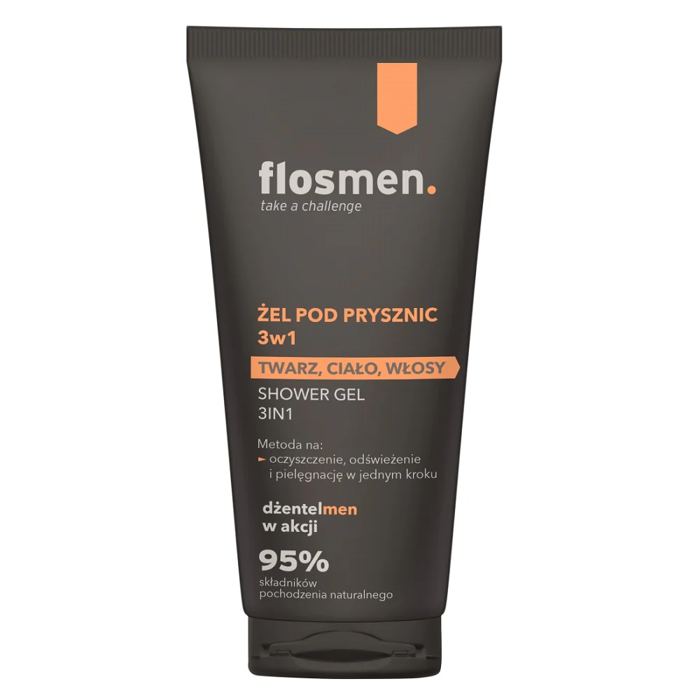 Flosmen żel pod prysznic 3w1 225ml - Image 2
