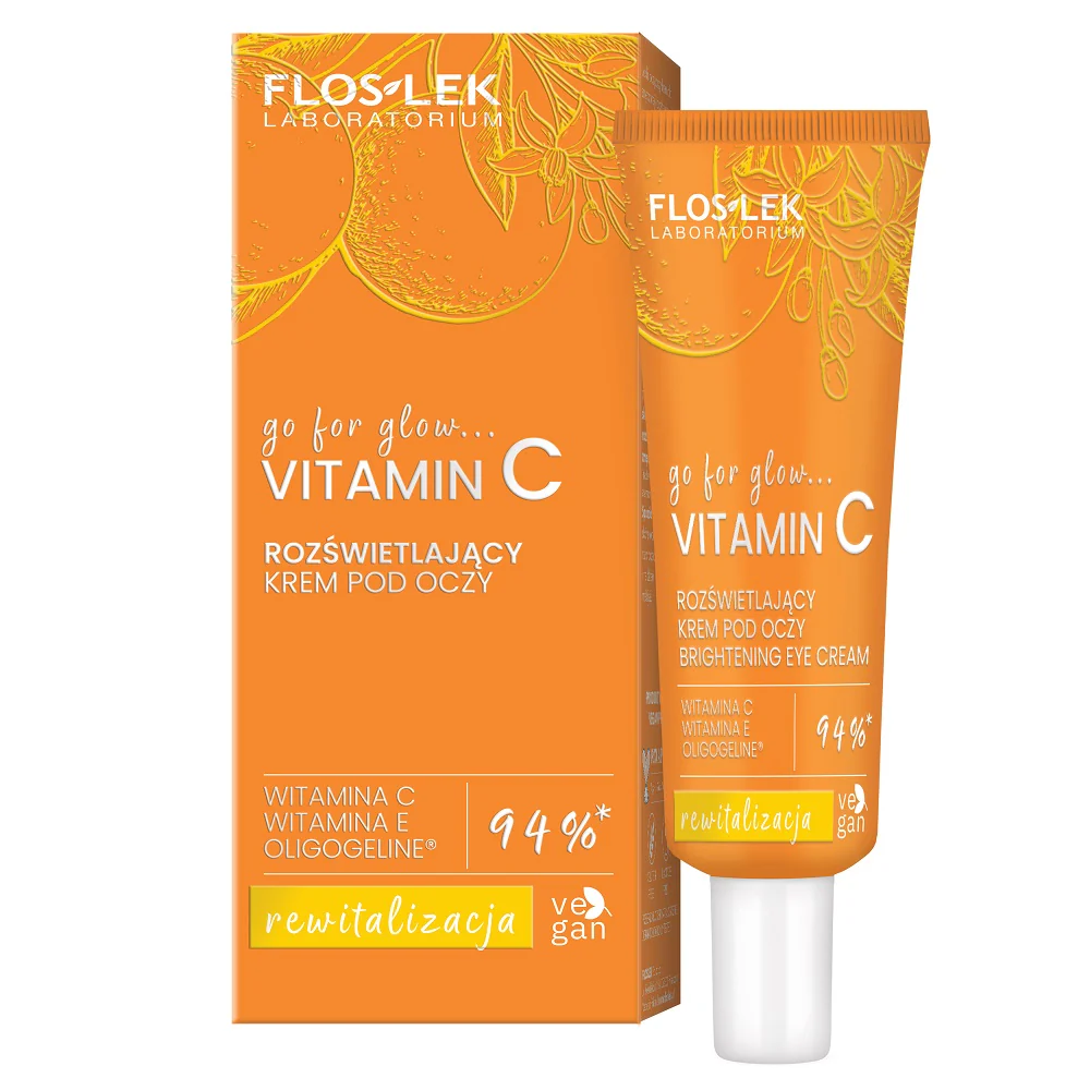 go for glow…. VITAMIN C rozświetlający krem pod oczy 30ml - Image 2