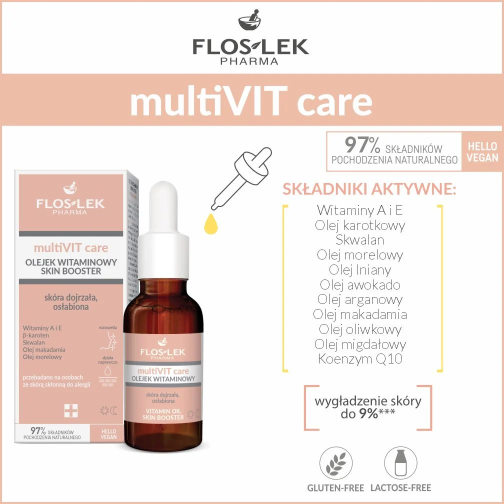 multiVIT care olejek witaminowy skin booster 30ml - Image 4