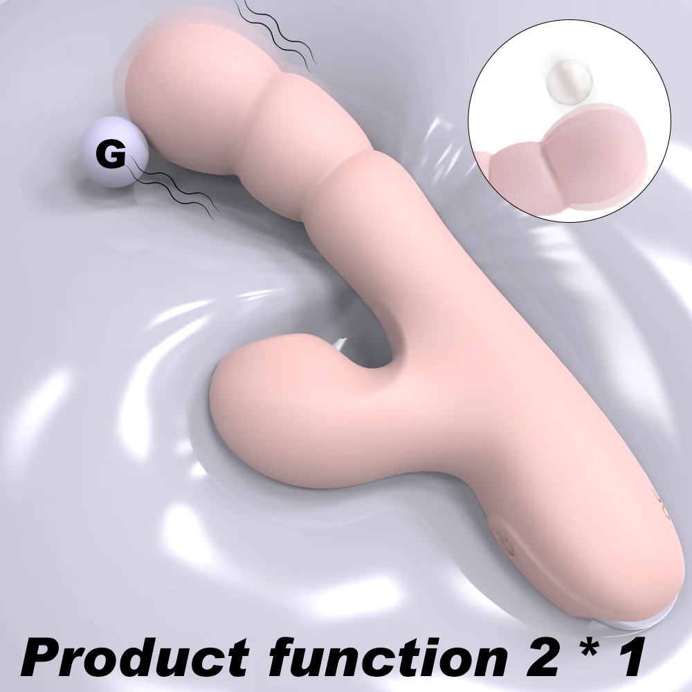 Frozen Pro wibrator ze stymulatorem łechtaczki Pink - Image 5