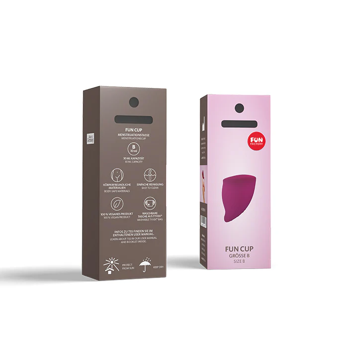 Fun Cup kubeczek menstruacyjny Size B Winogron - Image 11