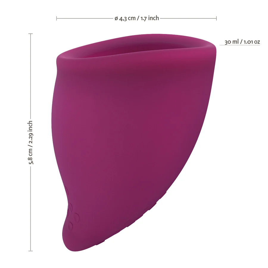 Fun Cup kubeczek menstruacyjny Size B Winogron - Image 12