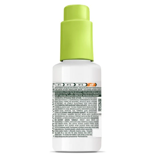 Fructis Keratin Sleek & Stay serum do włosów suchych i puszących się 50ml - Image 2