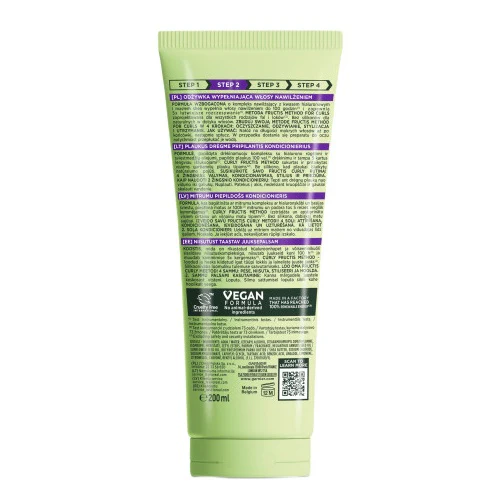 Fructis Method for Curls odżywka wypełniająca włosy nawilżeniem 200ml - Image 2