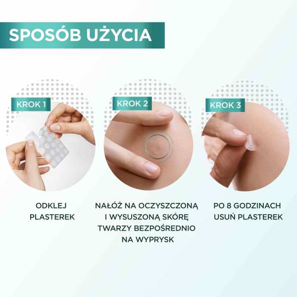 Pure Active niewidoczne hydrokoloidowe plastry na niedoskonałości 22szt - Image 6