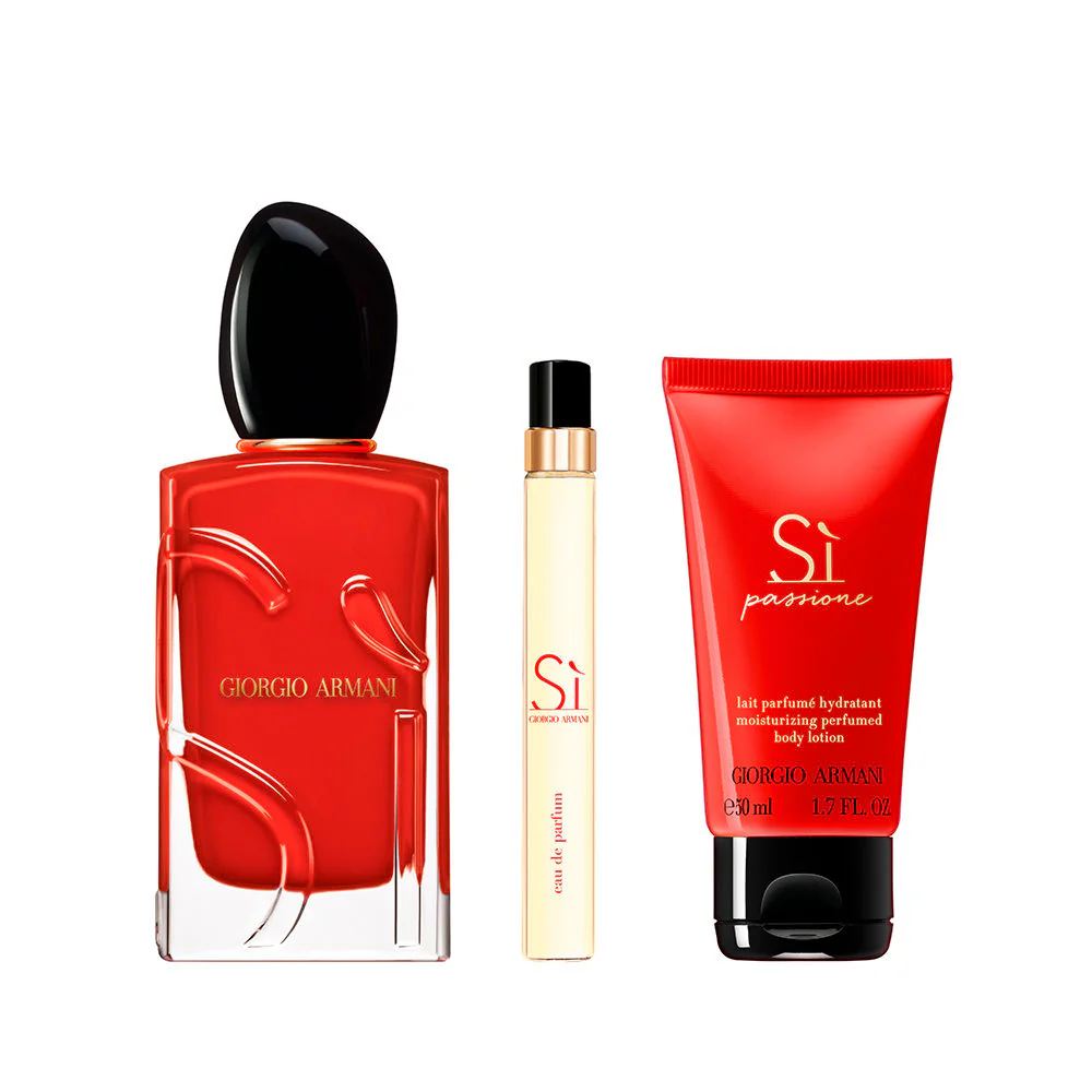 Si Passione zestaw woda perfumowana spray 100ml + balsam do ciała 50ml + Si woda perfumowana spray 10ml - Image 3