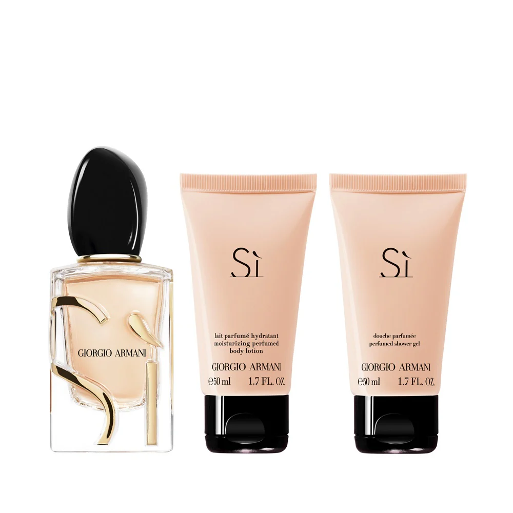 Si zestaw woda perfumowana spray 50ml + balsam do ciała 50ml + żel pod prysznic 50ml - Image 3