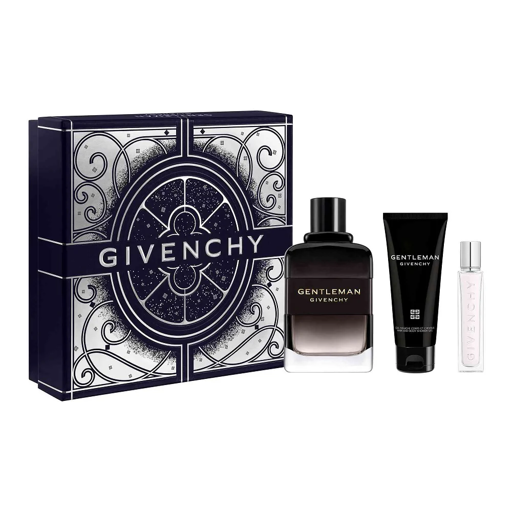 Gentleman Boisee zestaw woda perfumowana spray 100ml + żel pod prysznic 75ml + woda perfumowana spray 12.5ml
