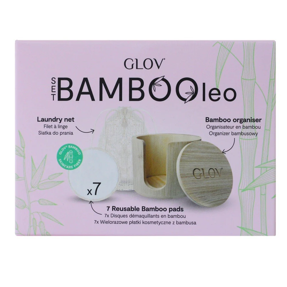Bamboleo płatki bambusowe 7szt + siatka do prania 1szt + organizer bambusowy 1szt - Image 2