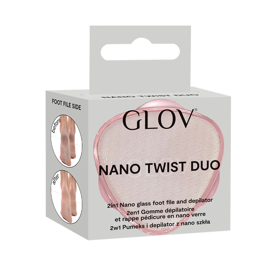 Nano Twist Duo 2w1 pumeks i depilator z nano szkła Pink - Image 3